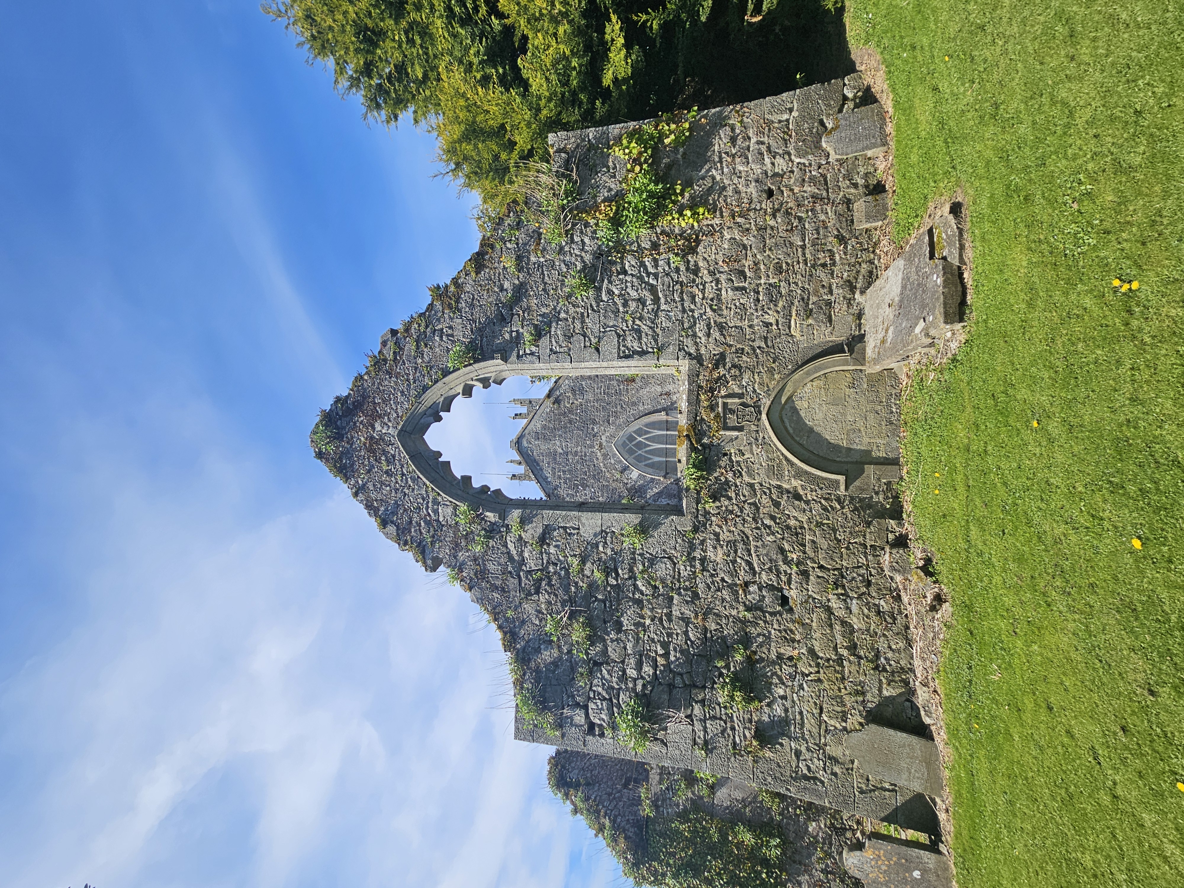 window of friary ruins